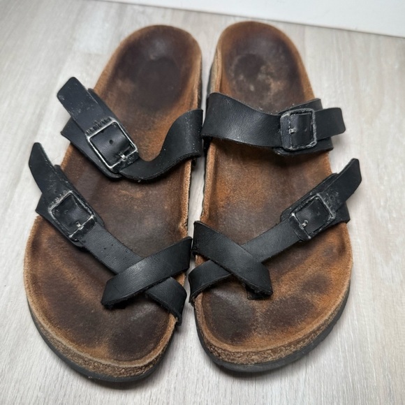 Birkenstock Mayari Birko-Flor Women's Sandal Black Size 36 US 5 - Picture 2 of 5